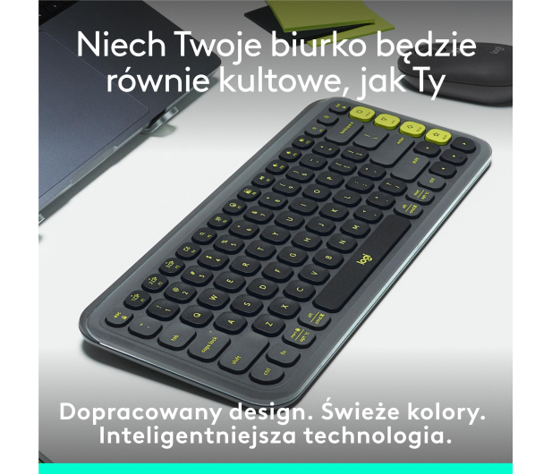 LOGITECH POP ICON Keys grafit 920-013071 - 1276194 - zdjęcie 6